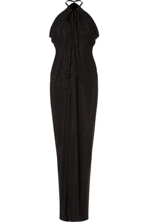Serafini Maxikleid mit Kristallverzierung