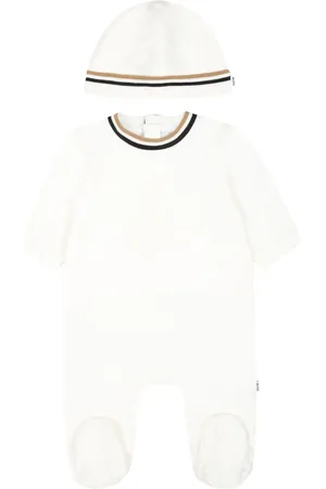 HUGO BOSS Strampler-Set mit Streifendetail