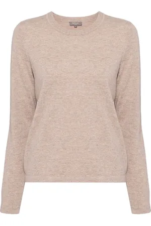 N.PEAL Fein gerippter Pullover