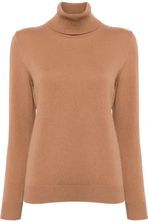 N.PEAL Pullover mit Stehkragen