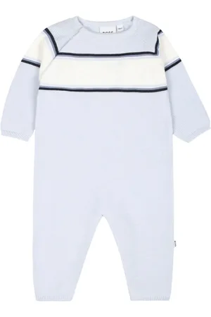 HUGO BOSS Strampler mit Logo-Prägung