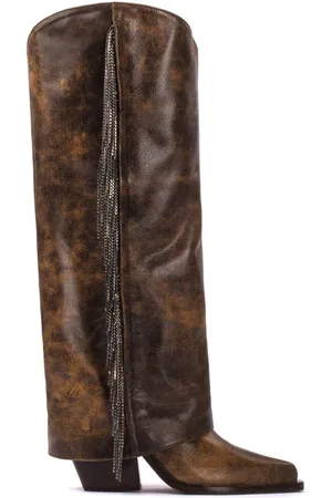 LE SILLA Jewel Stiefel mit Kristallen 100mm