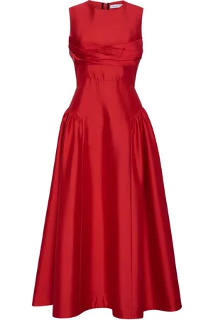 RACHEL GILBERT Sawyer Midikleid