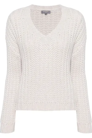 N.PEAL Grob gestrickter Pullover