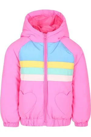 Billieblush Gefütterte Jacke mit Kontrasteinsätzen