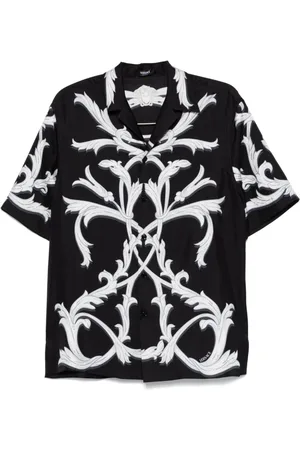 VERSACE Hemd aus Seidentwill