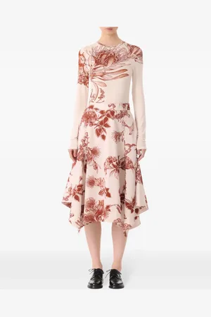 Jason Wu Langarmshirt mit Blumen-Print