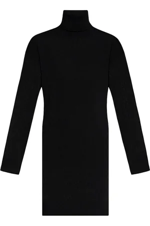 Moschino Wollkleid mit Stehkragen