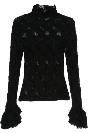 Msgm T-Shirt aus Spitze