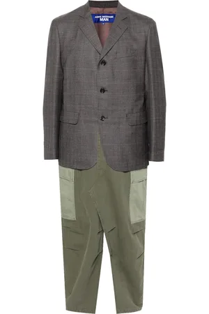 JUNYA WATANABE Mantel mit Kontrasteinsätzen