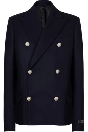 Balmain Doppelreihiger Mantel