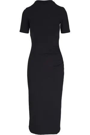 Vince Drapiertes Midikleid