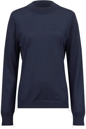 Maison Margiela Pullover mit geripptem Saum