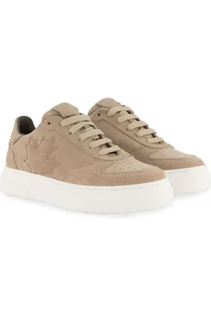 Dsquared2 Ahornblatt-Sneakers aus Wildleder