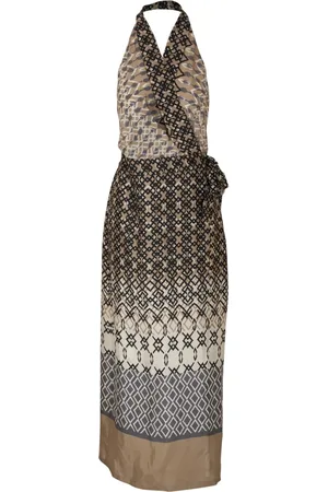 Brunello Cucinelli Kleid mit Print