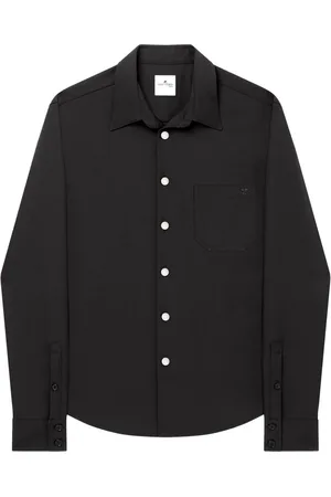 Courrèges Oversized-Hemd mit Logo-Applikation