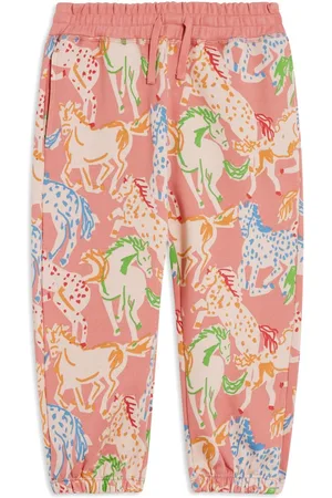 Stella McCartney Jogginghose mit Pferde-Print