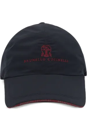 Brunello Cucinelli Baseballkappe mit Logo-Stickerei