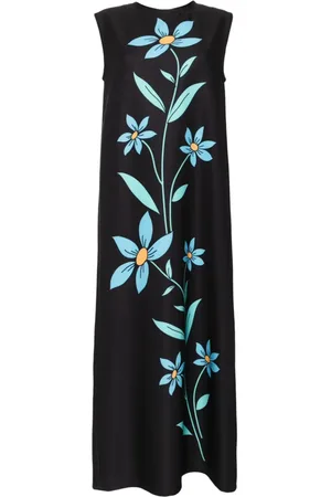 Bambah Ärmelloses Hibiscus Kleid