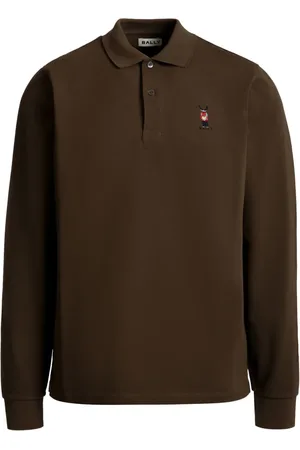 Bally Poloshirt mit Logo-Stickerei
