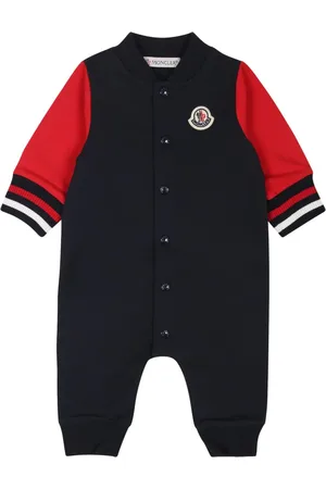 Moncler Pyjama mit Logo-Patch