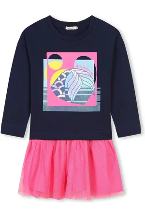 Billieblush Kleid mit Logo-Print