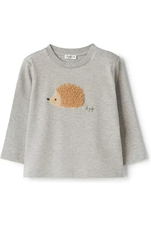 Il gufo T-Shirt mit Igel-Motiv