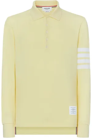 Thom Browne Langärmeliges Poloshirt mit Streifen