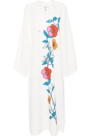Bambah Hibiscus Moza Kleid