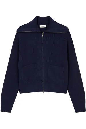Studio Tomboy Cardigan mit Oversized-Kragen