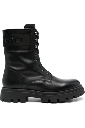 Twin-Set Schnürstiefel im Military-Look