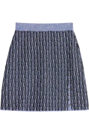 Lanvin Minirock mit Intarsienmuster