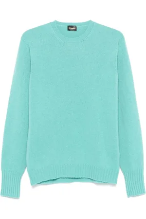 DRUMOHR Kaschmirpullover mit Rundhalsausschnitt
