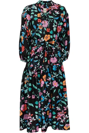 Bambah Hibiscus Gardenia Kleid