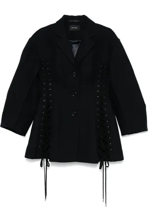 Simone Rocha Jacke mit überkreuzten Trägern