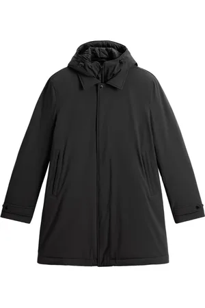 Woolrich Mantel im Layering-Look