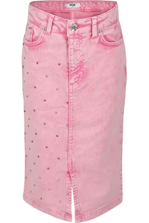 Msgm Jeansrock mit Kristallen