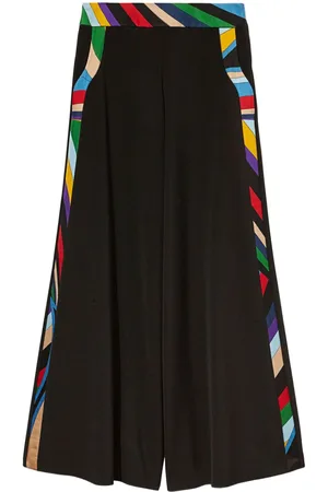 Puccini Palazzohose mit Iride-Print