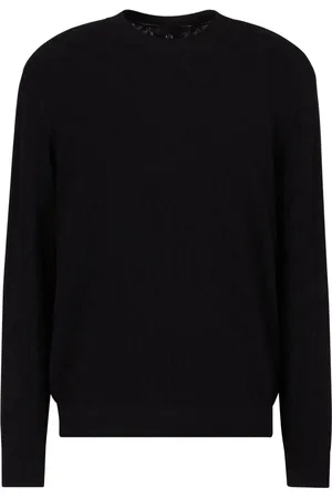 Armani Exchange Pullover aus Monogramm-Jacquard