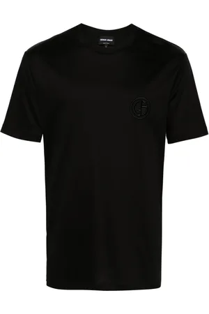 Giorgio Armani T-Shirt mit Interlock-Logo