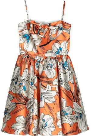 Little Bambah Kleid mit Spaghettiträgern