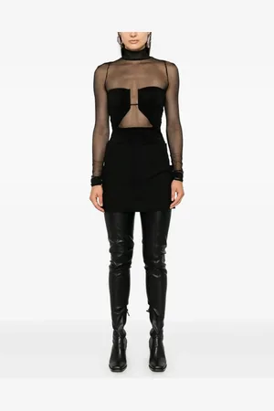 Rick Owens Cut-Off Minirock