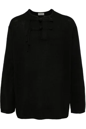 YOHJI YAMAMOTO Pullover mit Knopfleiste