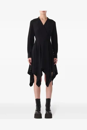 Jason Wu Seidenkleid mit Zipfelsaum