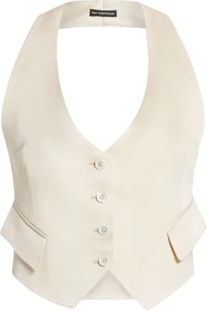 Tom Ford Rückenfreie Twill-Weste