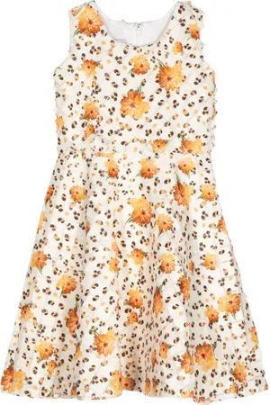 Little Bambah Ärmelloses Kleid mit Blumen-Print