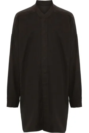 Rick Owens Hemd mit Druckknopf-Kragen