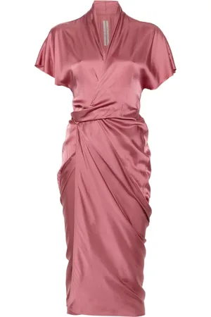 Rick Owens Maxikleid in Wickeloptik