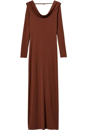Twin-Set Drapiertes Maxikleid