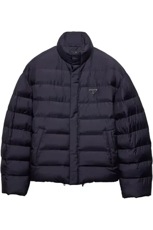 Prada Technische Cropped-Daunenjacke